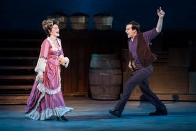 Erica Hanrahan Ball as Mrs. Mullin and Doug Carpenter as Billy Bigelow