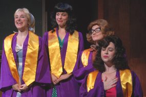 The Marvelous Wonderettes, Caps and Gowns Morgan Paige Fluss, Laura Pavles, Katie Reid and Mary Lane Haskell
