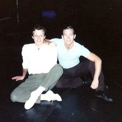 A CHORUS LINE - Joe Langworth with Rob Ashford - Harrah's, Lake Tahoe, 1990.