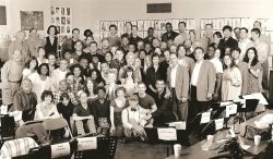 First rehearsals of the original company of RAGTIME - Toronto, 1998.